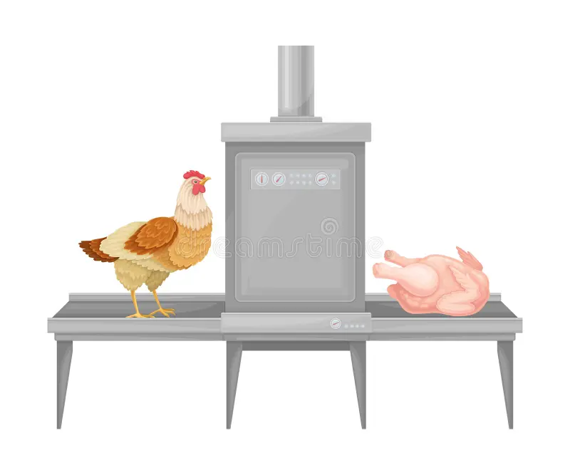 Free Slaughtering of Chicken Meat